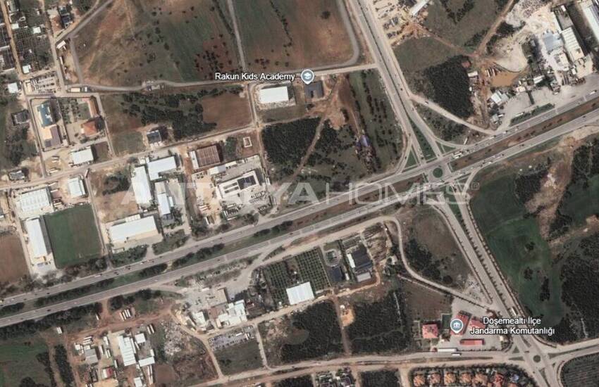 Коммерческий участок у главной дороги в Дёшемеалты, Анталья 6