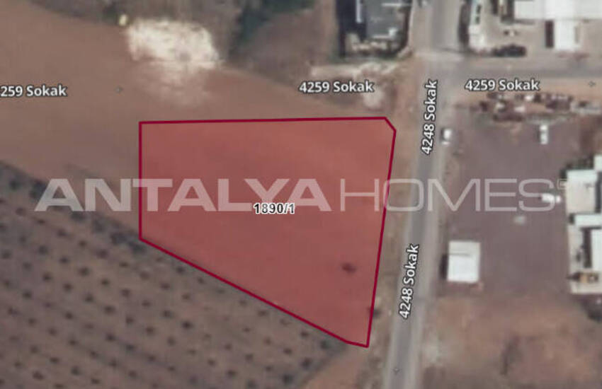 Коммерческий участок у главной дороги в Дёшемеалты, Анталья 3