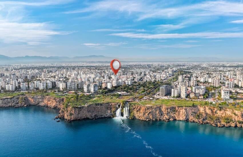 Möblerad Lägenhet Med Havsutsikt I Antalya Lara 3