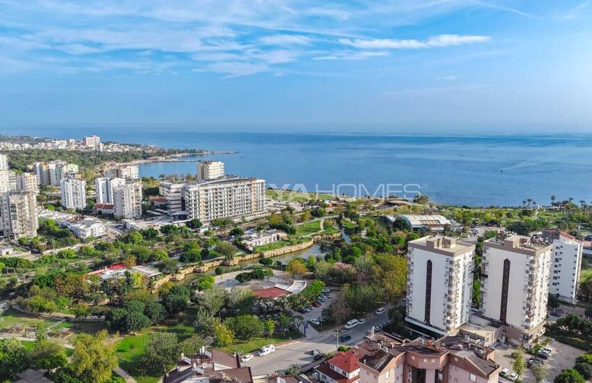 Möblerad Lägenhet Med Havsutsikt I Antalya Lara 4