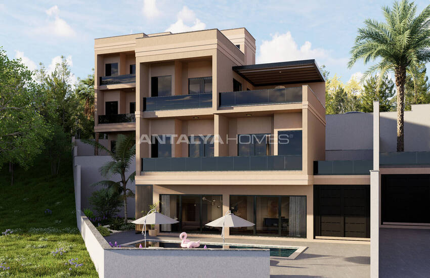 Detached 4-bedroom Sea View Villa with Pool in Alanya 2