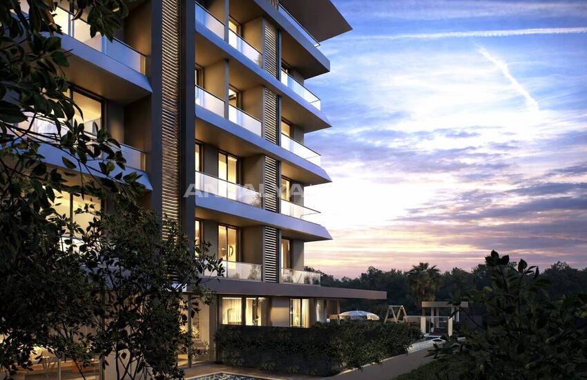 شقق بإطلالة بحرية مع مسبح مشترك في ألانيا كيستل 5