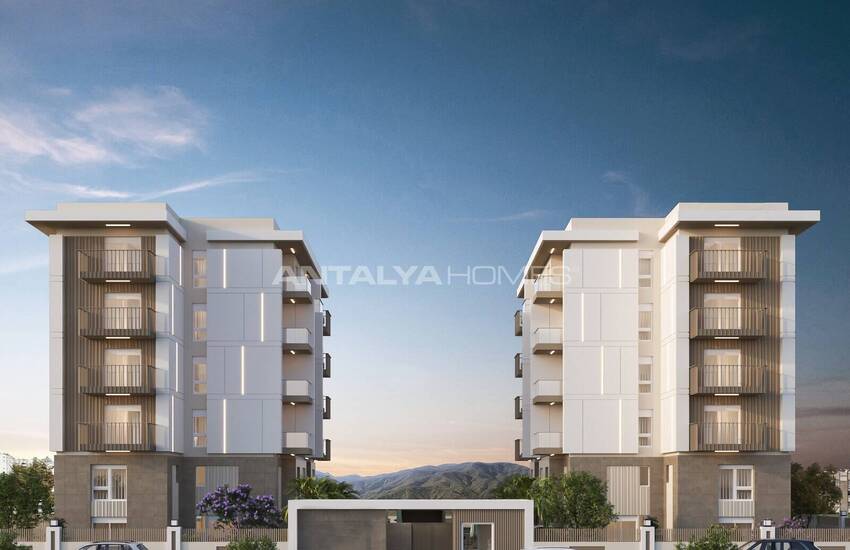 Appartements Dans Une Résidence Avec Piscine Et Sécurité À Antalya 4