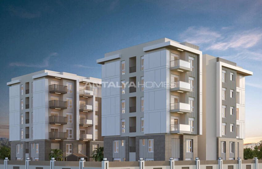 Appartements Dans Une Résidence Avec Piscine Et Sécurité À Antalya 11