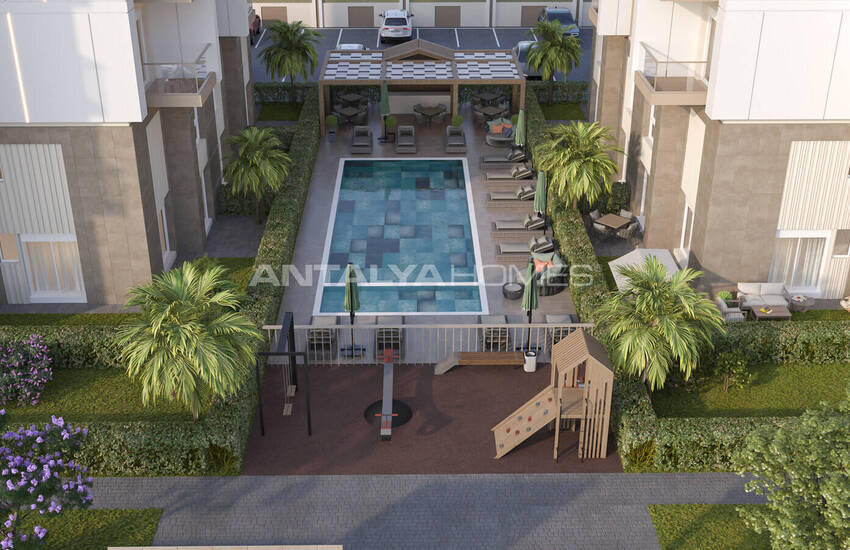 Appartements Dans Une Résidence Avec Piscine Et Sécurité À Antalya 9