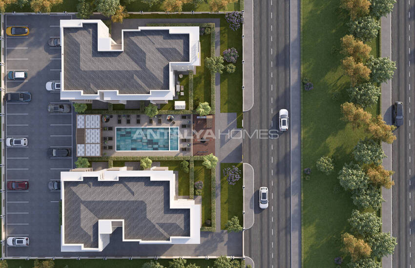 Appartements Dans Une Résidence Avec Piscine Et Sécurité À Antalya 10