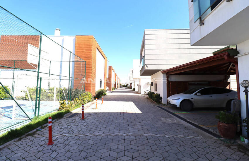 Вилла с общим бассейном в Анталии, Дёшемеалты, рядом с университетом 14