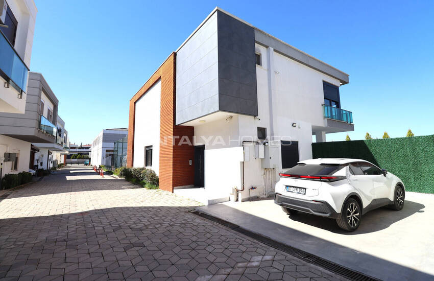 Вилла с общим бассейном в Анталии, Дёшемеалты, рядом с университетом 9