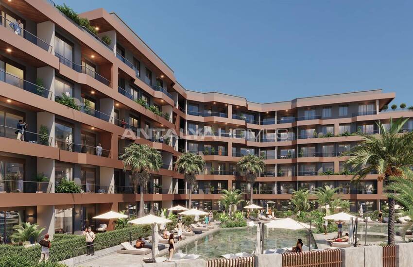 Appartementen Met Zwembad En Fitnessruimte In Antalya Altıntaş 3