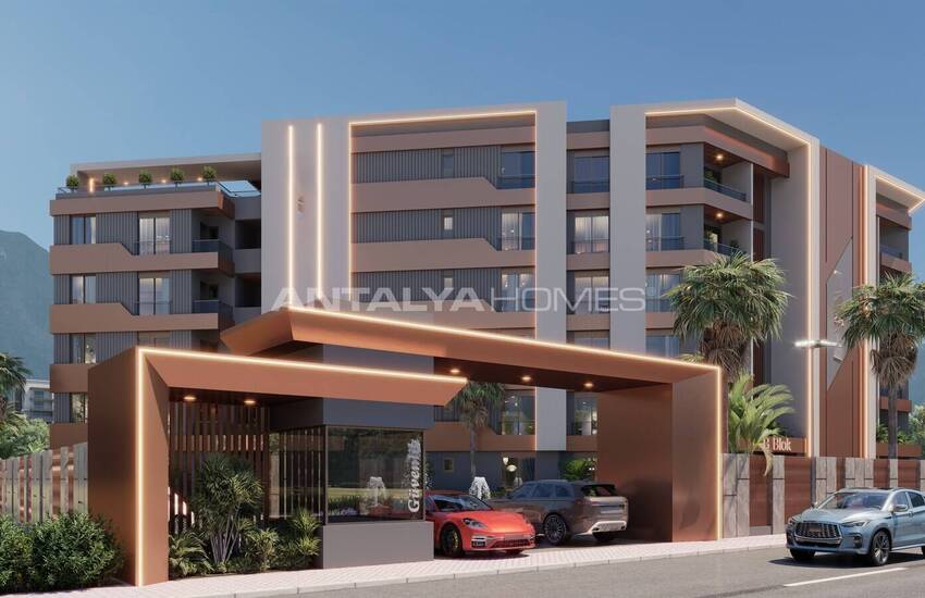 Appartements Avec Piscine Et Salle De Sport Partagées À Antalya 3