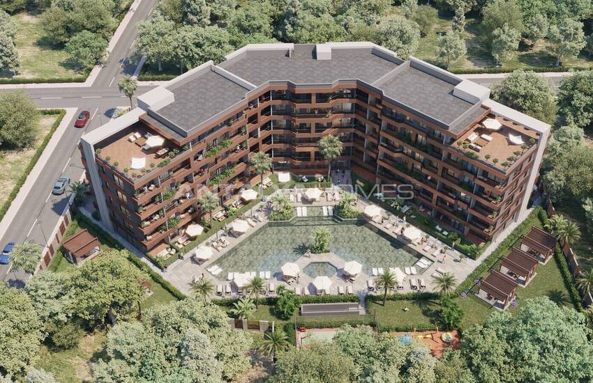 Appartements Avec Piscine Et Salle De Sport Partagées À Antalya 1