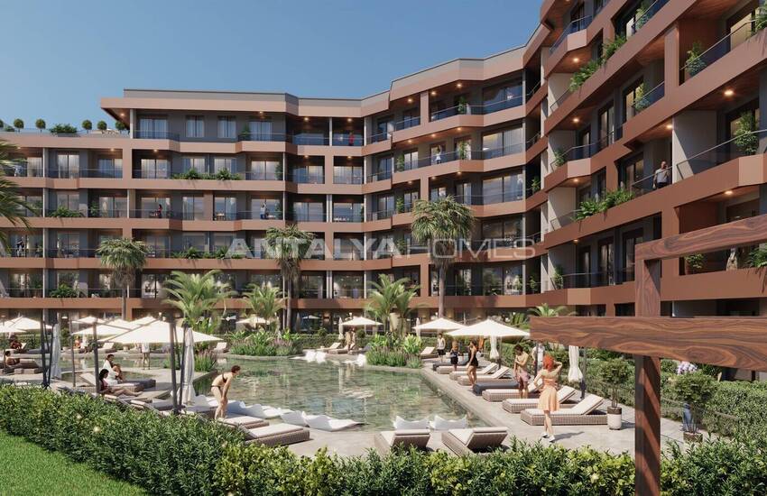 Appartements Avec Piscine Et Salle De Sport Partagées À Antalya 4