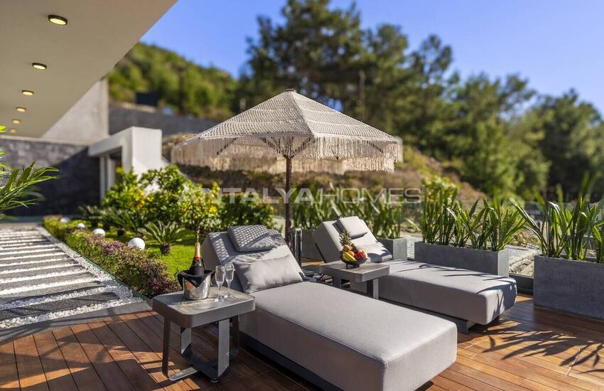 Alanya Bektaş'ta Havuzlu Satılık 3+1 Müstakil Villa 10