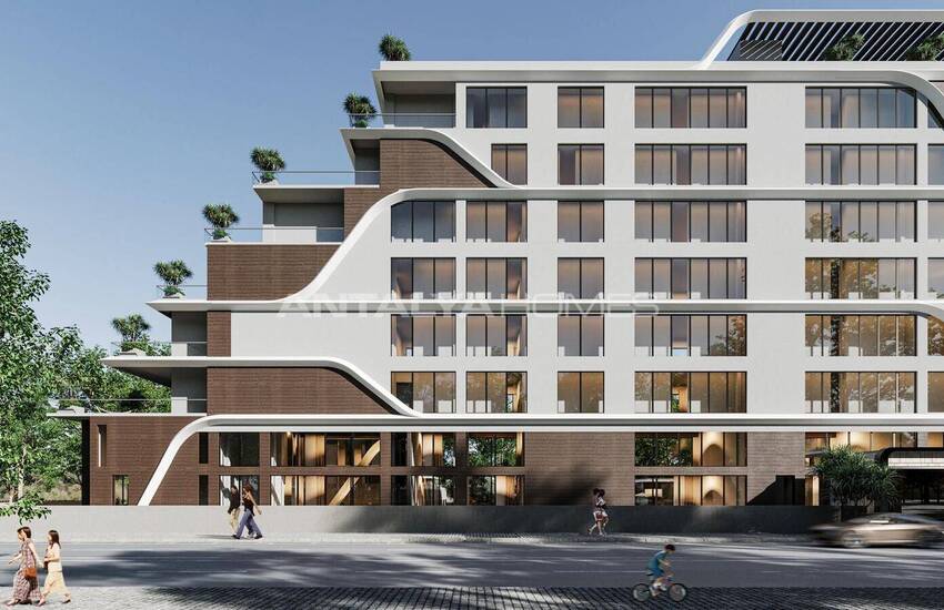 Elegant Apartments with Communal Pool in Antalya Altintas 4