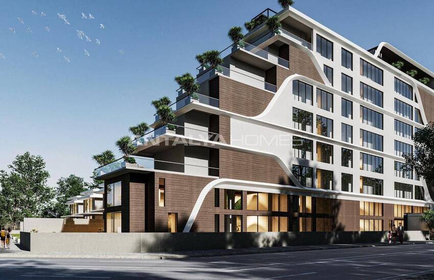 Elegant Apartments with Communal Pool in Antalya Altintas 5