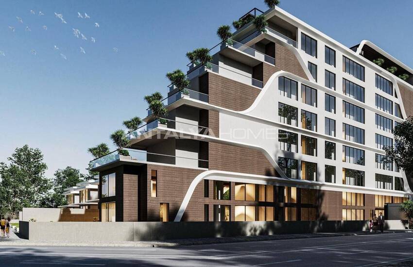 Elegant Apartments with Communal Pool in Antalya Altintas 6