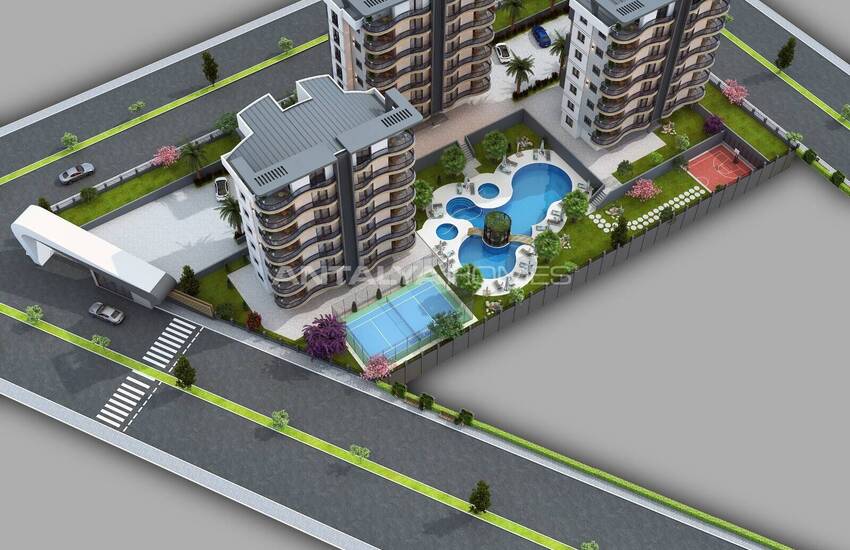Antalya Serik'te Havuzlu Sitede Satılık 2+1 ve 3+1 Daireler 1