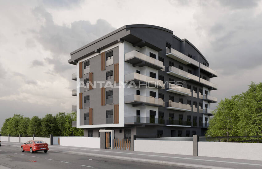 Apartments with Indoor Parking in Antalya Muratpasa 1