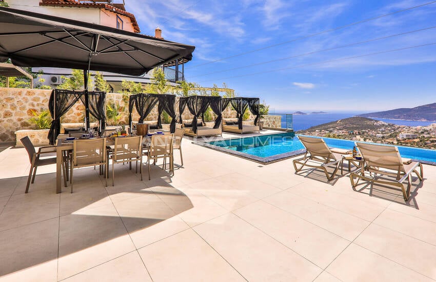 ویلای با منظره دریا با امکانات گسترده در کالکان، آنتالیا 1