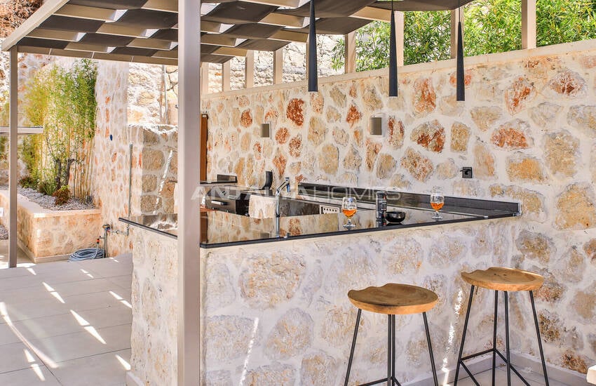 ویلای با منظره دریا با امکانات گسترده در کالکان، آنتالیا 11