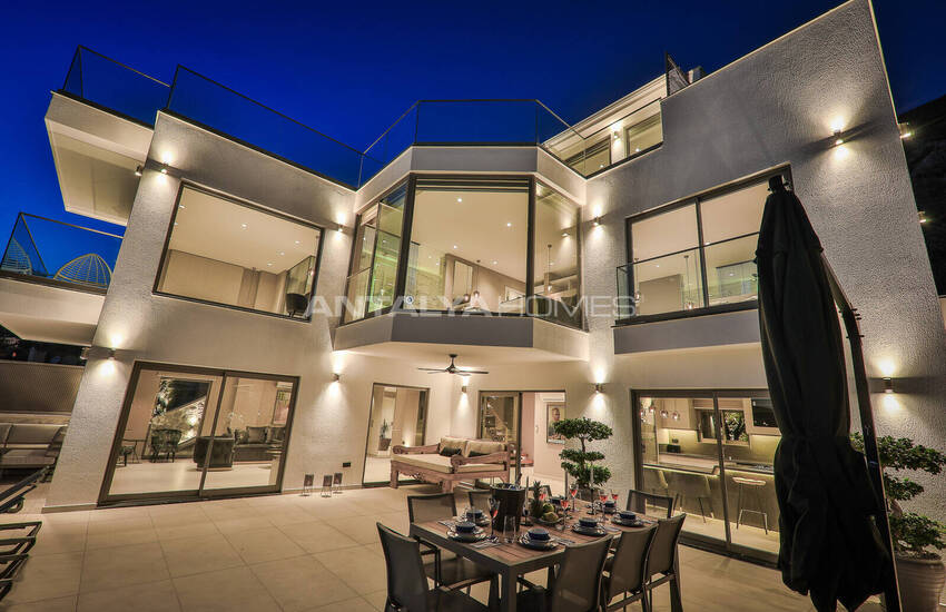 ویلای با منظره دریا با امکانات گسترده در کالکان، آنتالیا 3