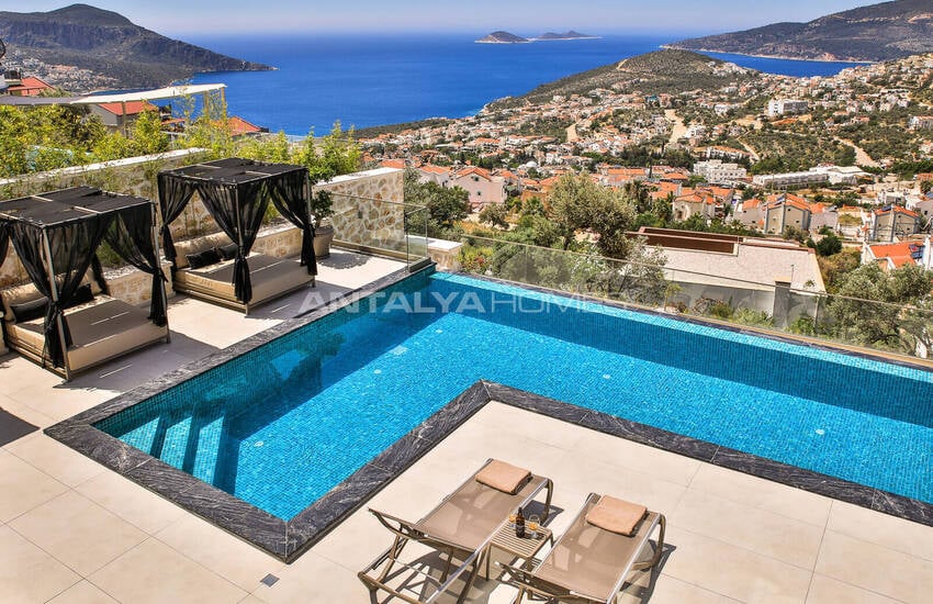 ویلای با منظره دریا با امکانات گسترده در کالکان، آنتالیا 6