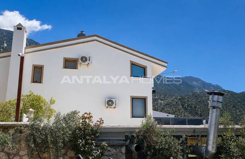 Elegant Spacious Villa for Sale with a Garden in Kalkan Antalya 4