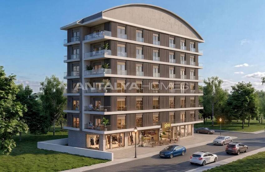 Appartements Avec Parking Au Centre D'antalya Muratpaşa