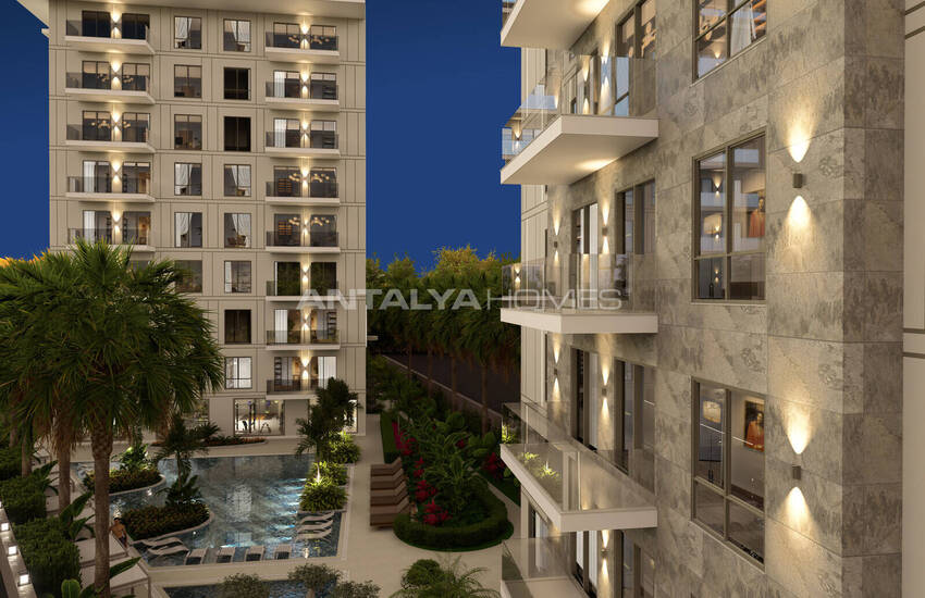 Flats with Rich On-site Amenities in Alanya Center 3