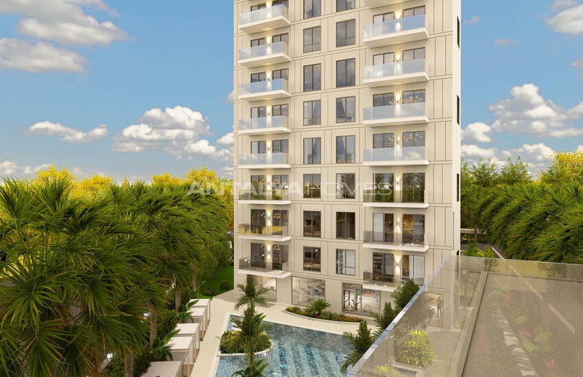 Alanya Merkezde Zengin Olanaklara Sahip Sitede Daireler 2