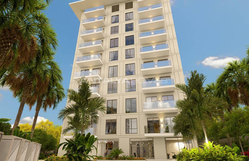 Alanya Merkezde Zengin Olanaklara Sahip Sitede Daireler 6