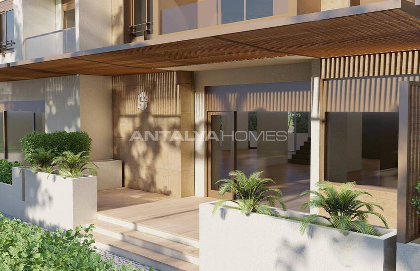 Квартиры с видом на горы в Анталии, Коньяалты, с бассейном и парковкой 4