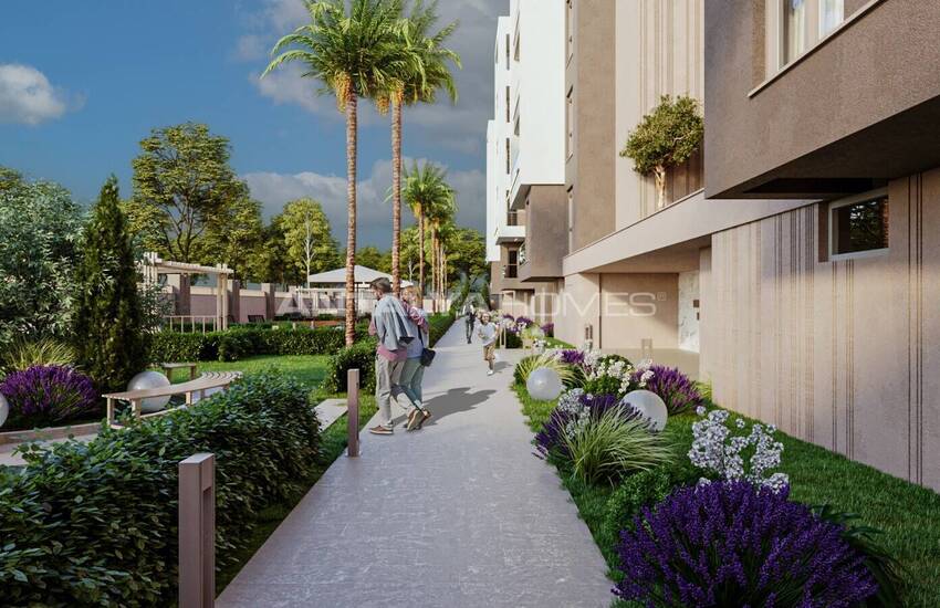 Lägenheter Med Gemensam Pool Och Gym I Kepez Antalya 4