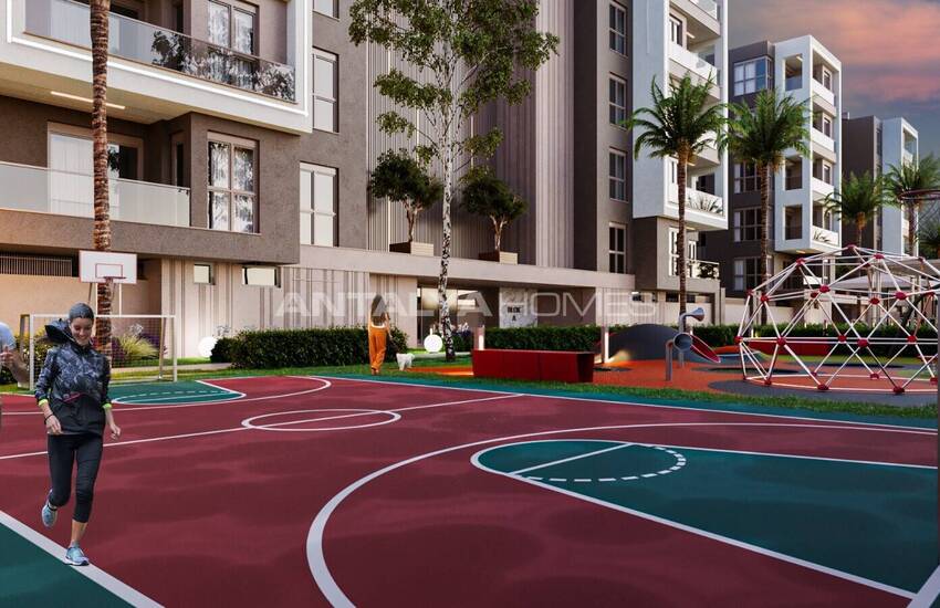 Lägenheter Med Gemensam Pool Och Gym I Kepez Antalya 9