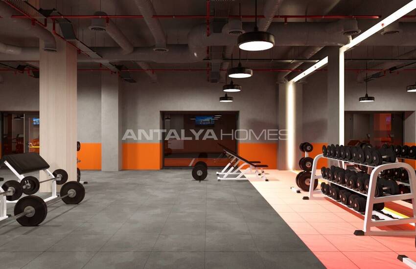 Wohnungen Mit Pool Und Fitnessstudio In Kepez Antalya 12