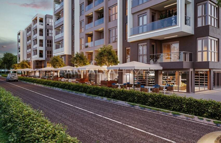 Lägenheter Med Gemensam Pool Och Gym I Kepez Antalya 16