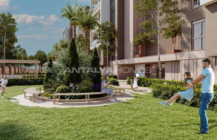 Lägenheter Med Gemensam Pool Och Gym I Kepez Antalya 5