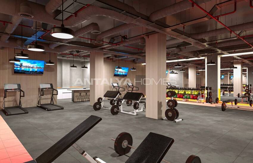 Wohnungen Mit Pool Und Fitnessstudio In Kepez Antalya 15