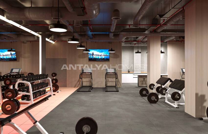 Wohnungen Mit Pool Und Fitnessstudio In Kepez Antalya 13