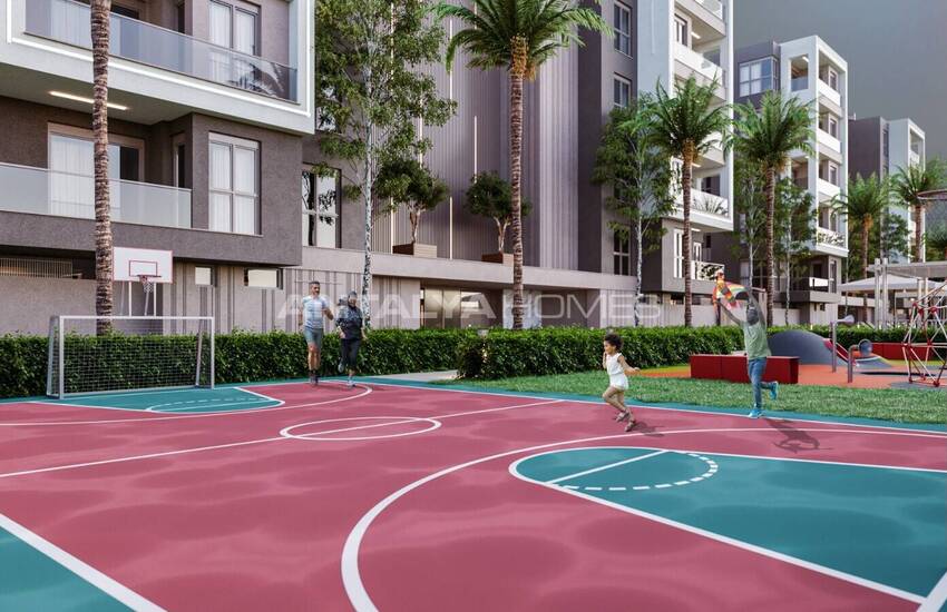 Wohnungen Mit Pool Und Fitnessstudio In Kepez Antalya 11