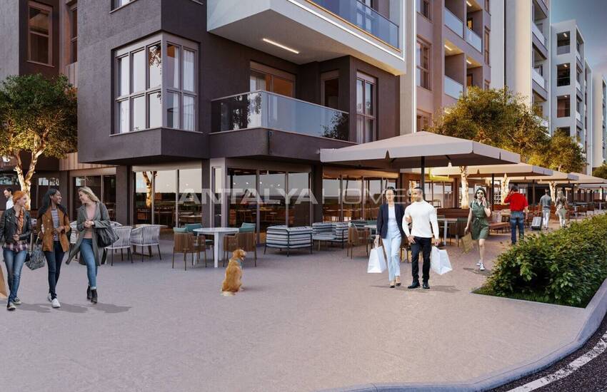 Wohnungen Mit Pool Und Fitnessstudio In Kepez Antalya 9