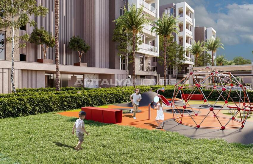 Lägenheter Med Gemensam Pool Och Gym I Kepez Antalya 7