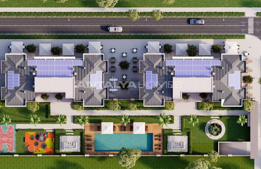 Lägenheter Med Gemensam Pool Och Gym I Kepez Antalya 2