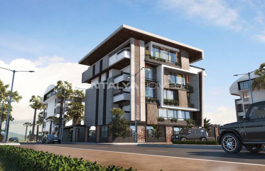 Apartments with Shared Pool Near the Beach in Konyaaltı Antalya 3