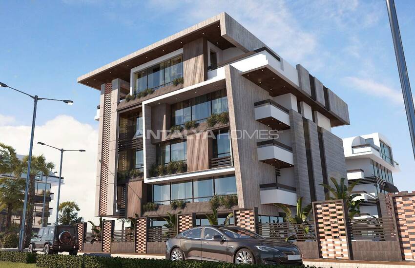 Apartments with Shared Pool Near the Beach in Konyaaltı Antalya 1