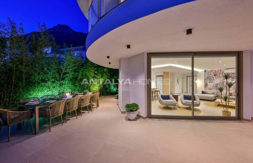 Villa Med 5 Sovrum, Pool Och Parkeringsplats I Kalkan Antalya 22