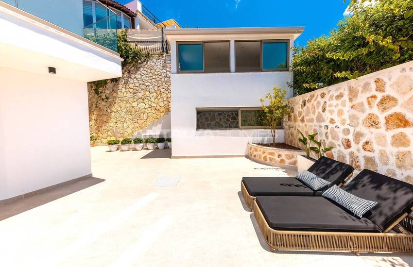 Villa Med 5 Sovrum, Pool Och Parkeringsplats I Kalkan Antalya 19