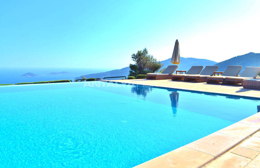 Villa Meublée 3 Chambres Avec Piscine À Kalkan, Antalya 15