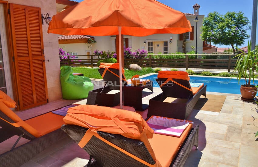 Villa Meublée 3 Chambres Avec Piscine À Kalkan, Antalya 12