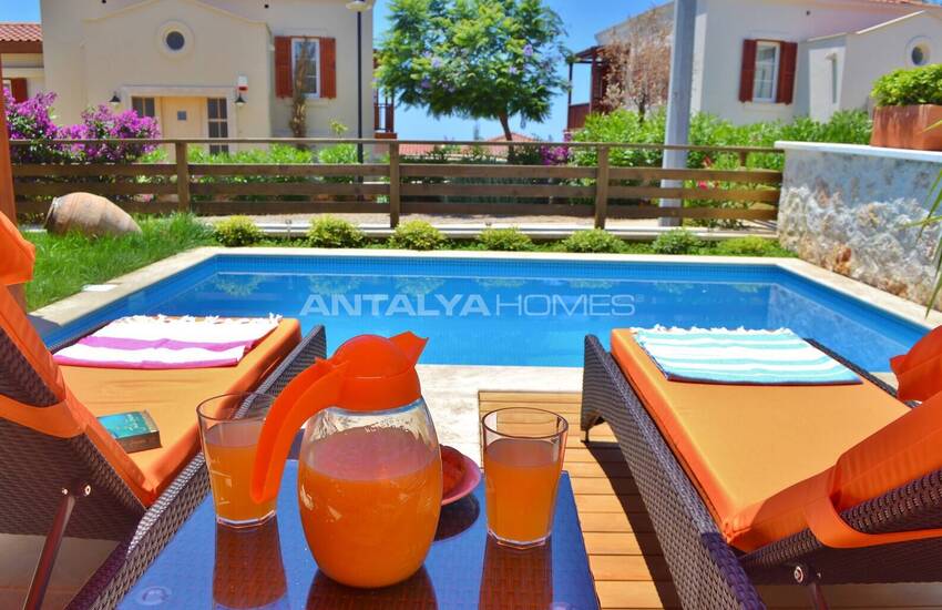 Villa Meublée 3 Chambres Avec Piscine À Kalkan, Antalya 11